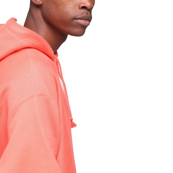 Champion Reverse Weave Fleece Pullover Hoodie Sweatshirt Papaya Peach GF… - Picture 7 of 9